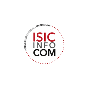 Logo de l'Institut des sciences de l'information et de la communication (ISIC) de l'Université Bordeaux Montaigne